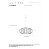 lampa wisząca WOLFRAM 21417/99/02 Lucide | Sklep z lampami