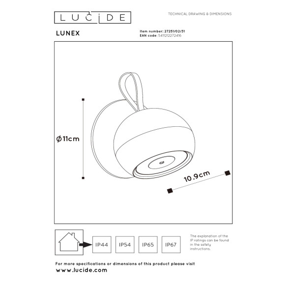 LUNEX 27251/02/31 LUNEX 27251/02/31