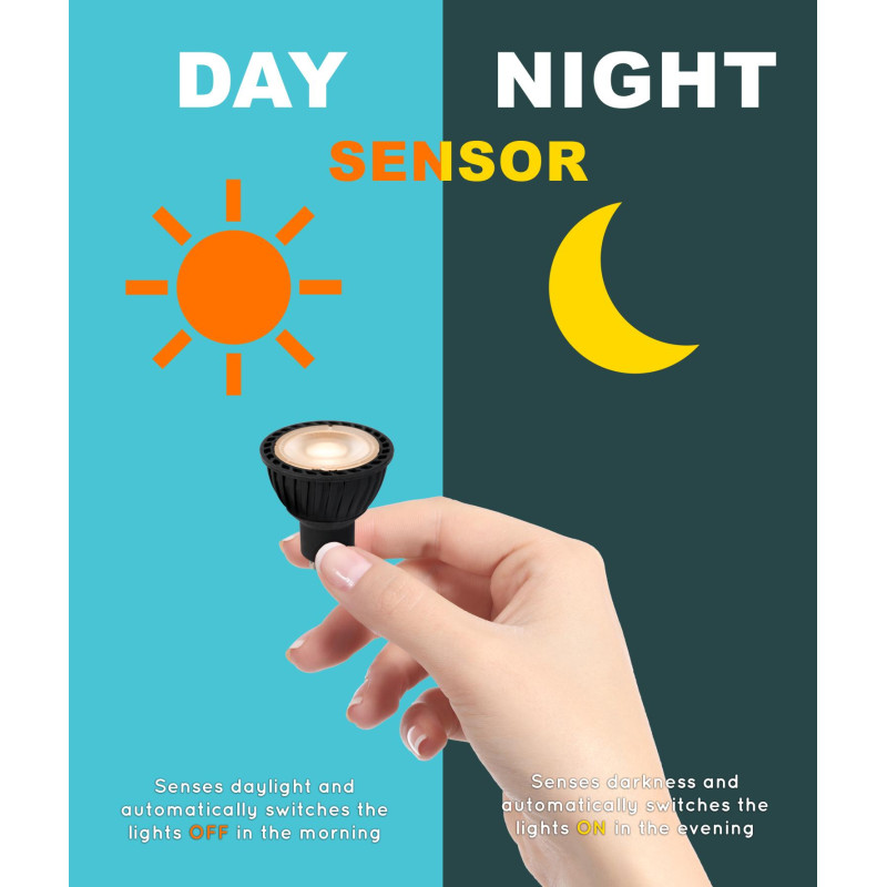 lampa LED MR16 - CZUJNIK ZMIERZCHU 49096/05/30 Lucide | Sklep z