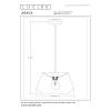 lampa wisząca JESSICA 10421/30/36 Lucide | Sklep z lampami
