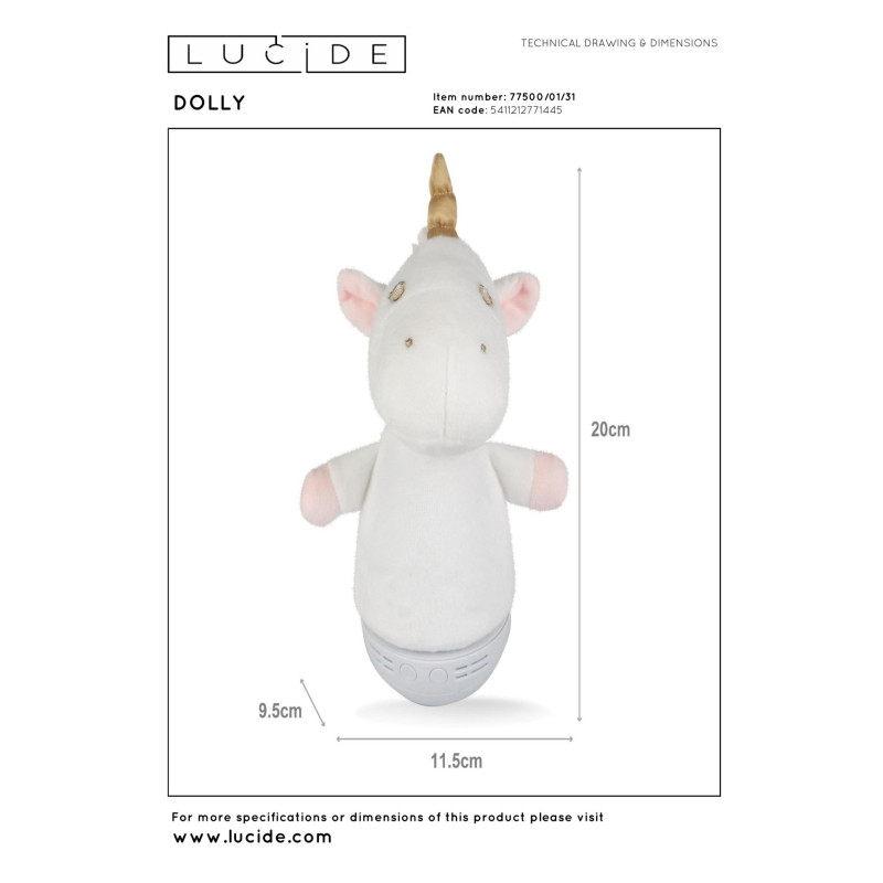 lampa stołowa DOLLY 77500/01/31 Lucide | Sklep z lampami lampa stołowa DOLLY 77500/01/31 Lucide | Sklep z lampami