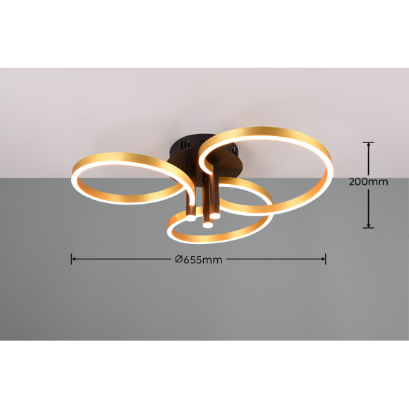 lampa sufitowa CARUSO 648110680 Trio | Sklep z lampami