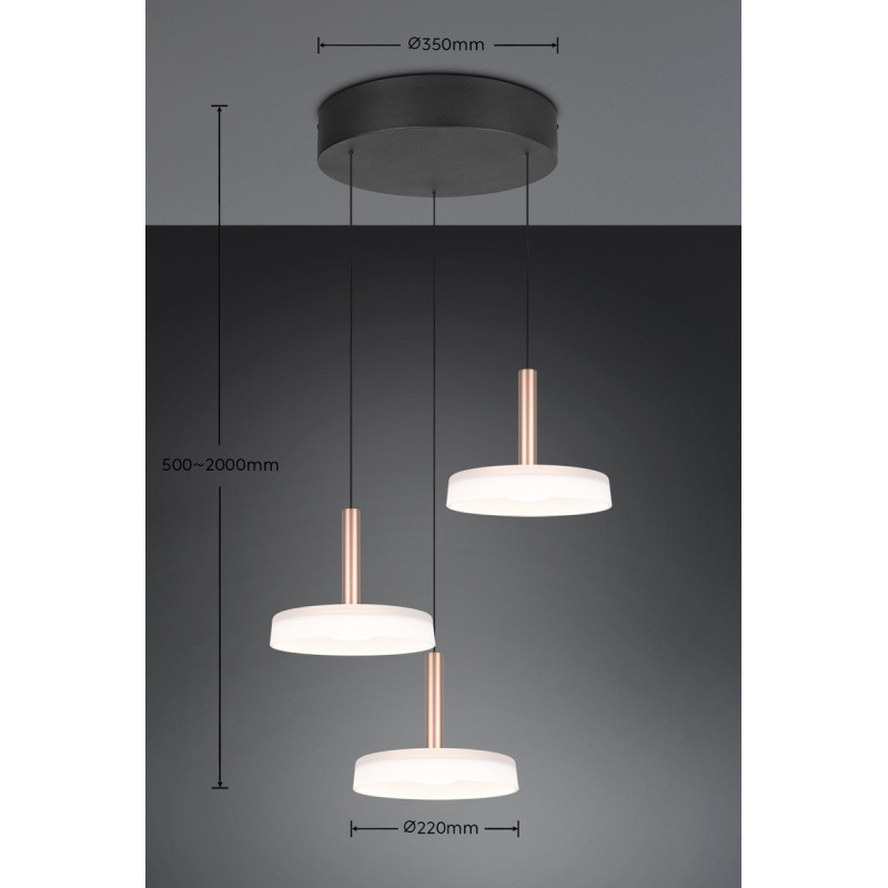 lampa wisząca CELESTE 354930365 Trio | Sklep z lampami lampa wisząca CELESTE 354930365 Trio | Sklep z lampami