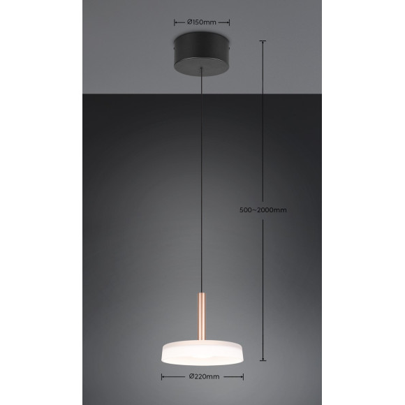 lampa wisząca CELESTE 354910165 Trio | Sklep z lampami
