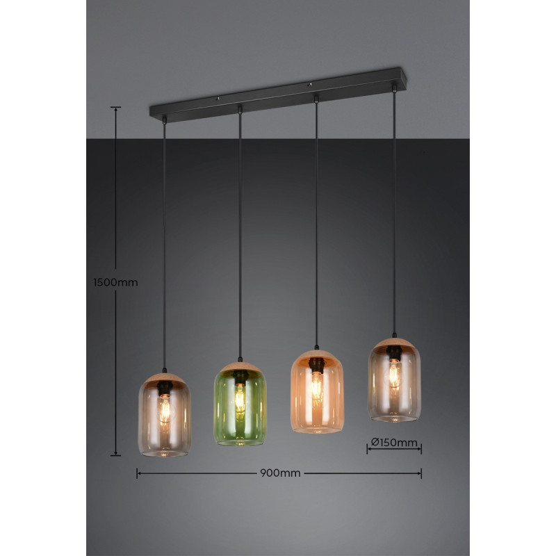 lampa wisząca CORK 364600417 Trio | Sklep z lampami