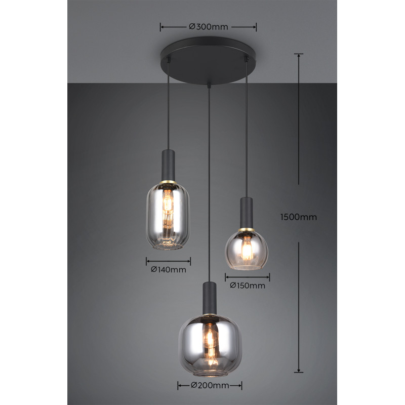 lampa wisząca DIVA 319830332 Trio | Sklep z lampami lampa wisząca DIVA 319830332 Trio | Sklep z lampami