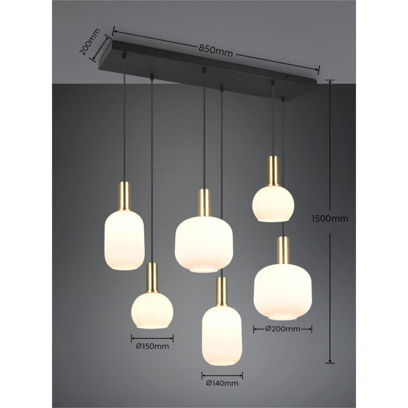 lampa wisząca DIVA 319800608 Trio | Sklep z lampami