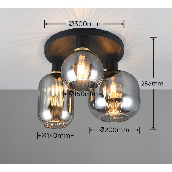 lampa sufitowa DIVA 619800332 Trio | Sklep z lampami