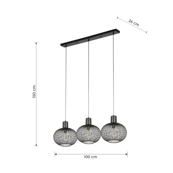 lampa wisząca GILA 365700332 Trio | Sklep z lampami lampa wisząca GILA 365700332 Trio | Sklep z lampami