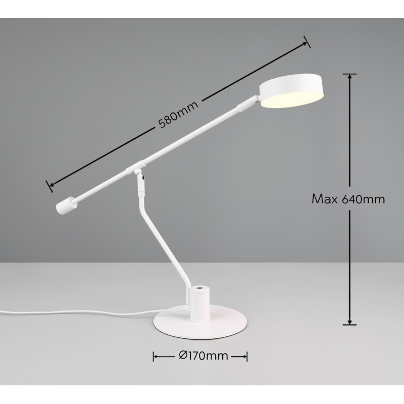 lampa stołowa MANDURO 549010131 Trio | Sklep z lampami lampa stołowa MANDURO 549010131 Trio | Sklep z lampami