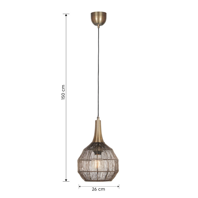 lampa wisząca SORAYA 365430104 Trio | Sklep z lampami