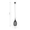 lampa wisząca SORAYA 365420132 Trio | Sklep z lampami
