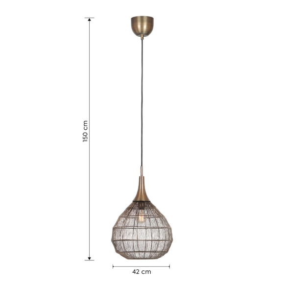 lampa wisząca SORAYA 365440104 Trio | Sklep z lampami