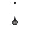 lampa wisząca SORAYA 365430132 Trio | Sklep z lampami