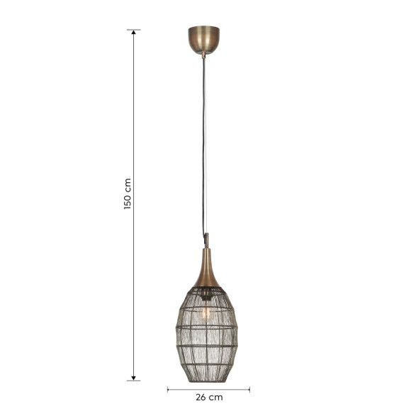 lampa wisząca SORAYA 365420104 Trio | Sklep z lampami