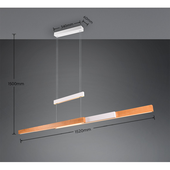 lampa wisząca TRAJAN 375390531 Trio | Sklep z lampami lampa wisząca TRAJAN 375390531 Trio | Sklep z lampami