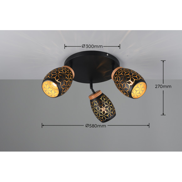 lampa sufitowa BIDAR R61573380 RL | Sklep z lampami