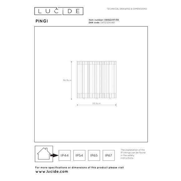 lampa stołowa PINGI 06822/37/30 Lucide | Sklep z lampami lampa stołowa PINGI 06822/37/30 Lucide | Sklep z lampami