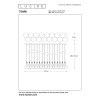 lampa wisząca TEARS 70434/16/30 Lucide | Sklep z lampami