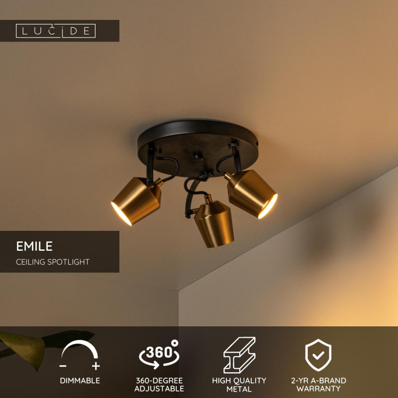 lampa sufitowa EMILE 51901/13/02 Lucide | Sklep z lampami