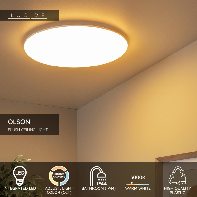 plafon OLSON 79190/45/61 Lucide | Sklep z lampami plafon OLSON 79190/45/61 Lucide | Sklep z lampami