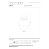 lampa OPUS 33804/05/30 Lucide | Sklep z lampami