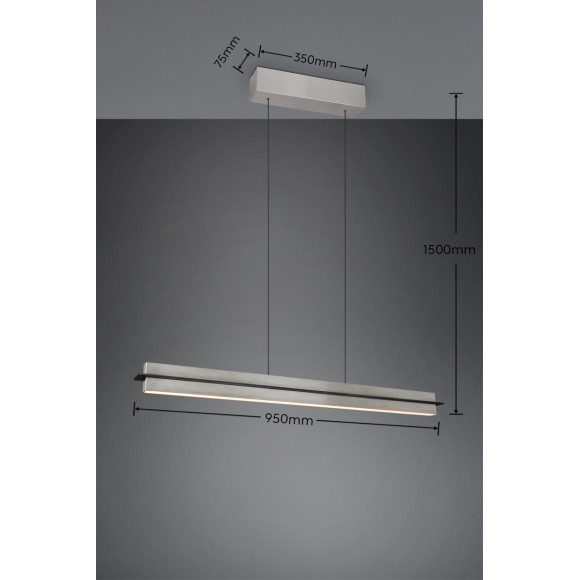 lampa wisząca EMERSON 346710107 Trio | Sklep z lampami