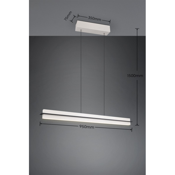 lampa wisząca EMERSON 346710176 Trio | Sklep z lampami