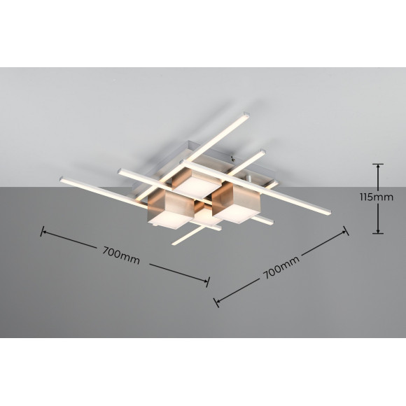 plafon ROGER 647810407 Trio | Sklep z lampami plafon ROGER 647810407 Trio | Sklep z lampami