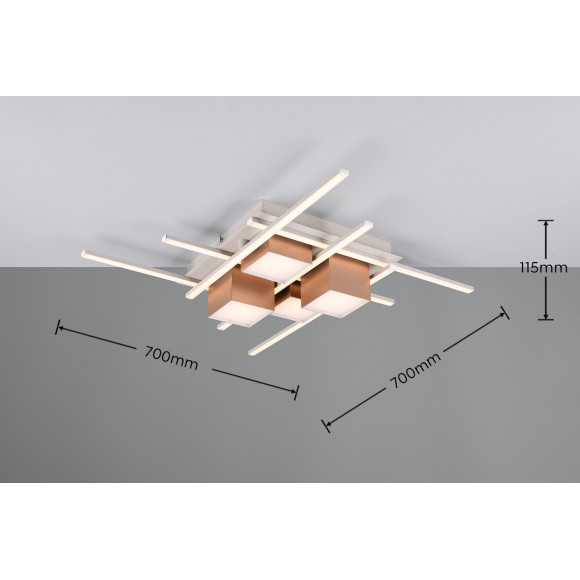 plafon ROGER 647810465 Trio | Sklep z lampami plafon ROGER 647810465 Trio | Sklep z lampami