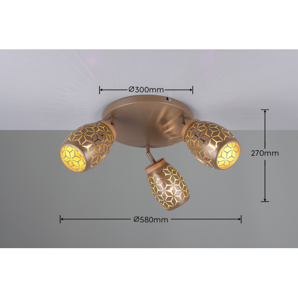 plafon BIDAR R61573365 RL | Sklep z lampami