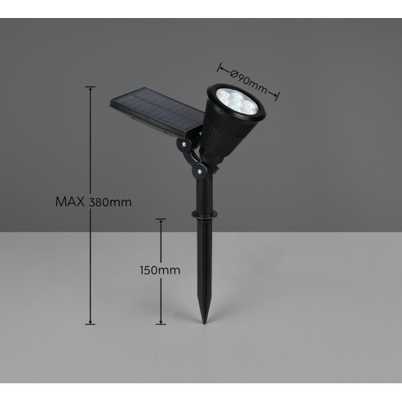 spot FESTIVAL SOLAR R84756232 RL | Sklep z lampami