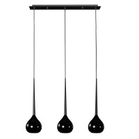 Lampa wisząca Aga 3 Wiszaca Black AZ1064 | Azzardo