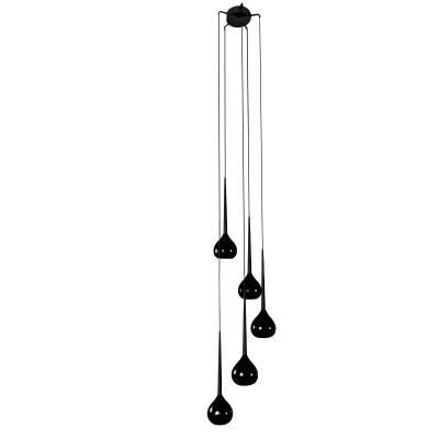 Lampa wisząca Aga 5 Wiszaca Black AZ1070 | Azzardo