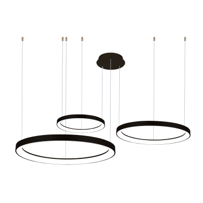 Lampa Agnes Pendant 38+58+78 Dimm Cct Switch Bk AZ5024 | Azzardo