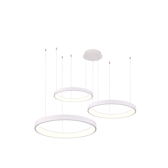 Lampa Agnes Pendant 38+58+78 Dimm Cct Switch Wh AZ5025 | Azzardo