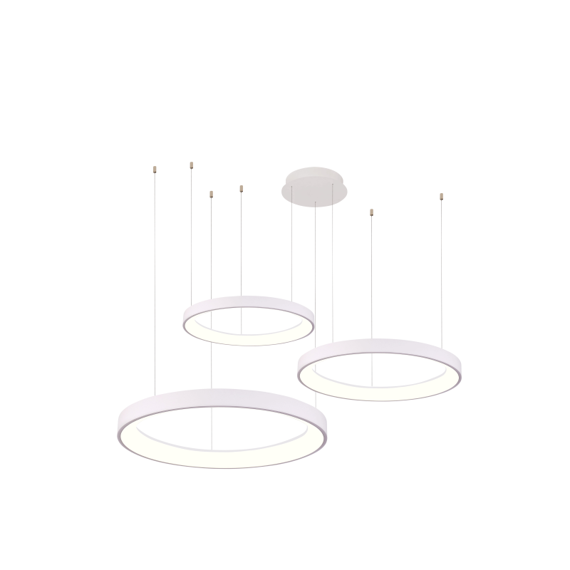 AGNES PENDANT 38+58+78 DIMM CCT SWITCH WH