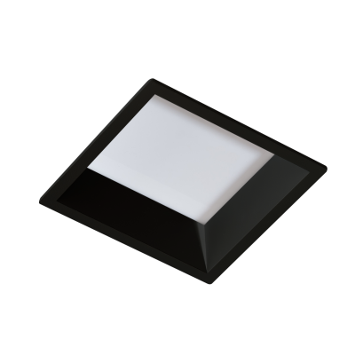 AIDA SQUARE 16W 3000K BK | Azzardo