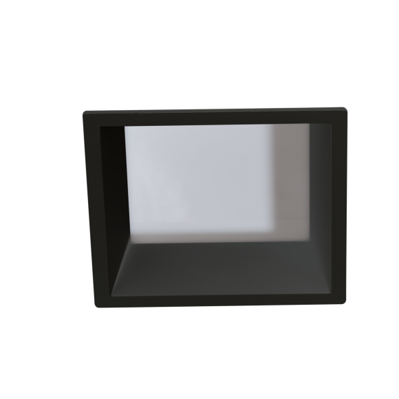 Lampa Aida Square 16W 3000K Bk AZ4229 | Azzardo