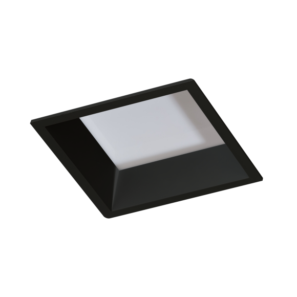 Lampa Aida Square 9W 3000K Bk AZ4227 | Azzardo