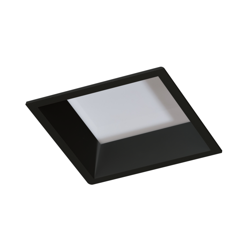 Lampa Aida Square 9W 3000K Bk AZ4227 | Azzardo