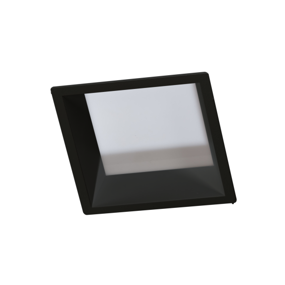 Lampa Aida Square 9W 3000K Bk AZ4227 | Azzardo