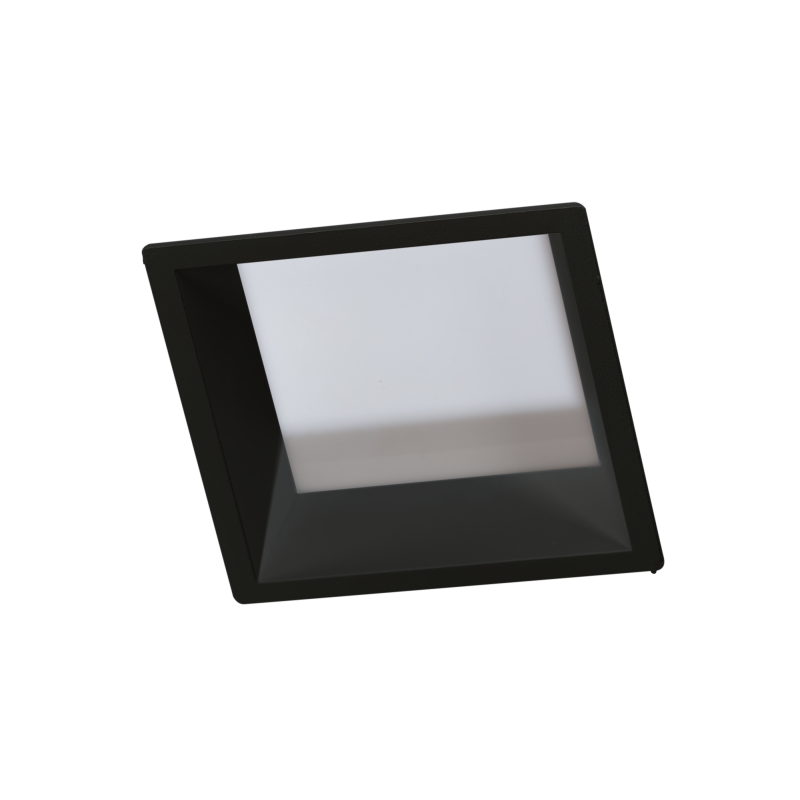 Lampa Aida Square 9W 3000K Bk AZ4227 | Azzardo