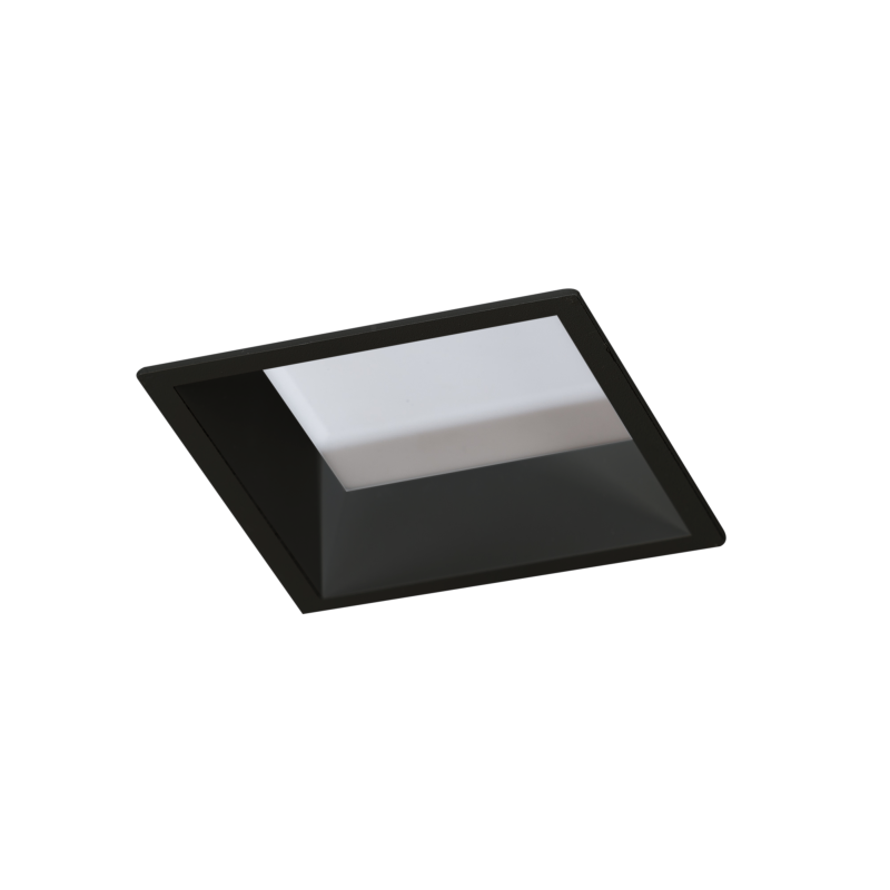 Lampa Aida Square 9W 3000K Bk AZ4227 | Azzardo