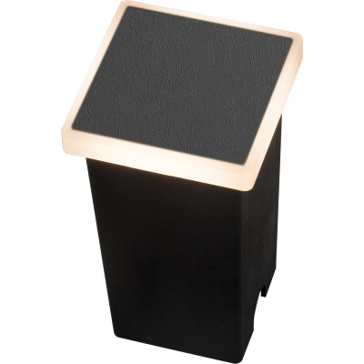 ALF SQUARE 3000K BK | Azzardo