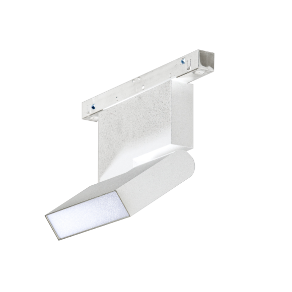 Lampa Alfa Aldo Track Magnetic Milky 12W 3000K Wh | Azzardo