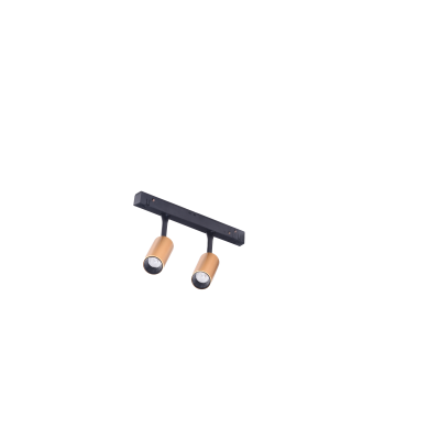 ALFA NIKKI 2 TRACK MAGNETIC 2x3W 3000K GO/BK | Azzardo