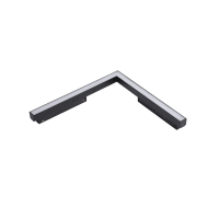 ALFA SAGA TRACK MAGNETIC 24W DALI CORNER A CCT DIMM BK