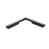 ALFA SAGA TRACK MAGNETIC CORNER A 24W 4000K BK | Azzardo