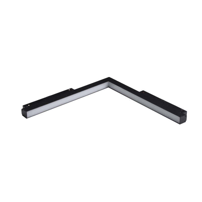 ALFA SAGA TRACK MAGNETIC CORNER B 24W 3000K BK | Azzardo
